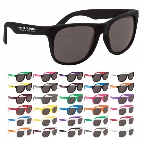 Promotional Rubberized Promotional Sunglasses